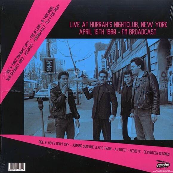 The Cure Live at Hurrah’s Nightclub New York 1980 Vinyl Record Concert Album - Picture 4 of 6